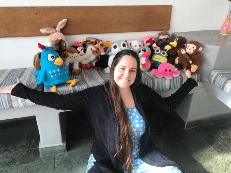 Teacher Pâmela, idealizadora da The Honey Bee School